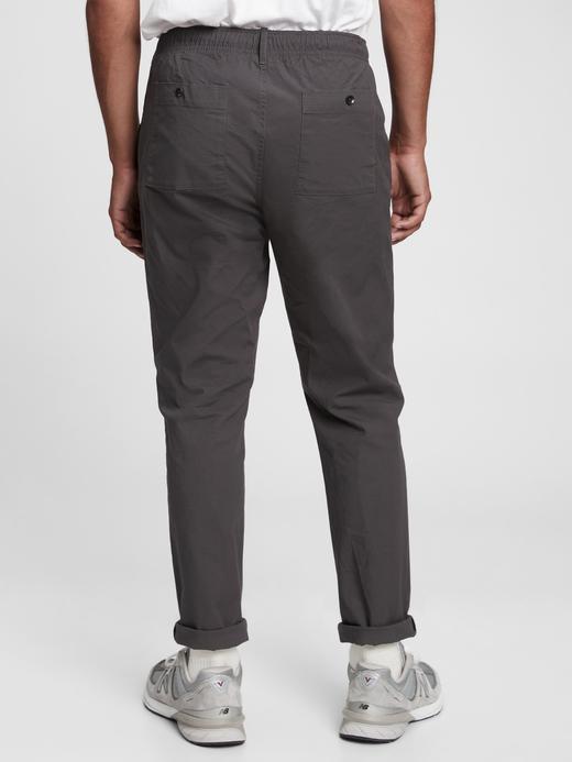 Erkek Bej GapFlex Slim Pull On Easy Pantolon