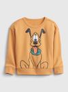 Erkek Bebek Sarı Disney Yuvarlak Yaka Sweatshirt