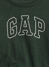 Kız Bebek Beyaz %100 Organik Pamuk Gap Logo T-Shirt