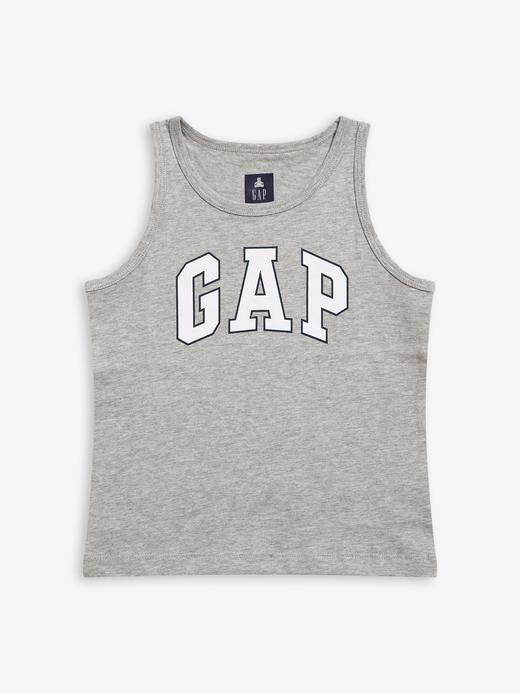 Erkek Bebek Gri Gap Logo Askılı T-Shirt