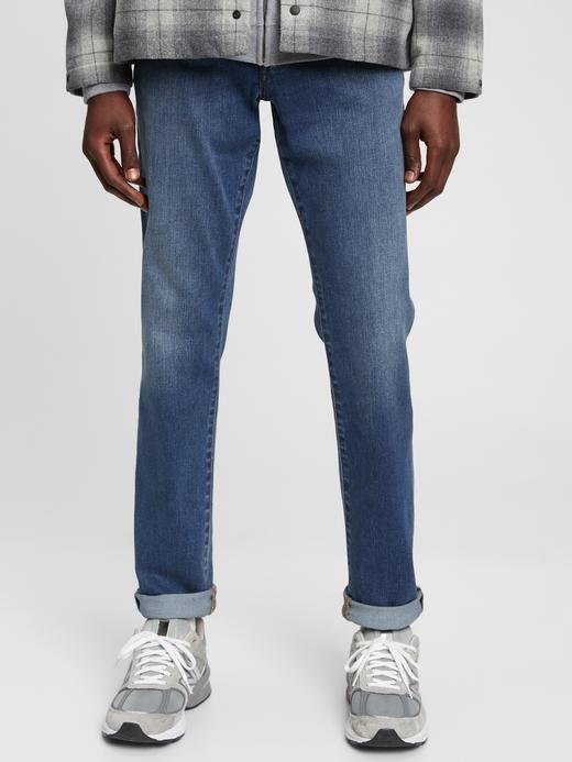 Erkek Mavi Soft Wear Washwell™ Slim Jean Pantolon