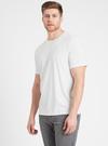 Erkek Beyaz Luxury Touch T-Shirt