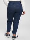 Kadın Lacivert Washwell™ Sky High Rise Slim Fit Jean Pantolon