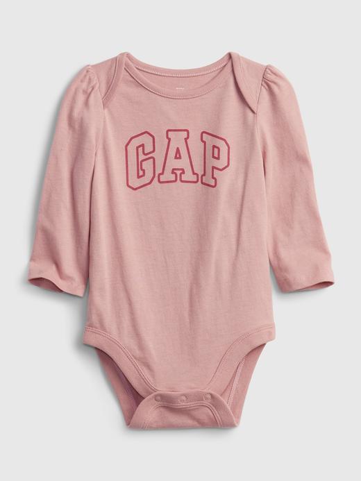 Kız Bebek Pembe Gap Logo Bodysuit