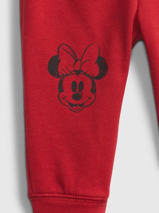 Kız Bebek Kırmızı Disney Minnie Mouse Eşofman Altı