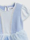 Kız Bebek Mavi Disney Sindirella Kısa Kollu Elbise