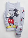 Kız Bebek Mavi Disney Mickey Mouse Pijama Takımı