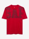 Erkek Kırmızı Gap Logo T-Shirt