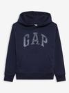 Erkek Çocuk Lacivert Gap Logo Kapüşonlu Sweatshirt