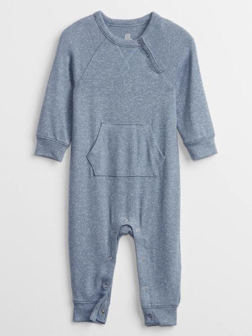 Erkek Bebek Mavi Softspun Bodysuit