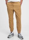 Erkek Sarı GapFlex Essential Washwell™ Jogger Pantolon
