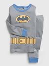 Kız Bebek Gri DC™ Batman 100% Organik Pamuk Pijama Seti