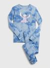 Kız Çocuk Mavi Disney 100% Organik Pamuk Pijama Seti