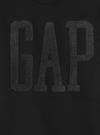 Erkek Çocuk Gri Gap Logo Bisiklet Yaka Sweatshirt