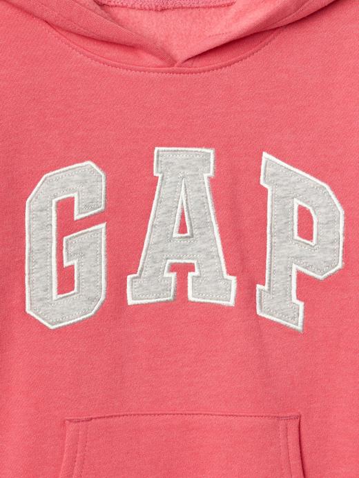 Kız Çocuk Lacivert Gap Logo Kapüşonlu Sweatshirt