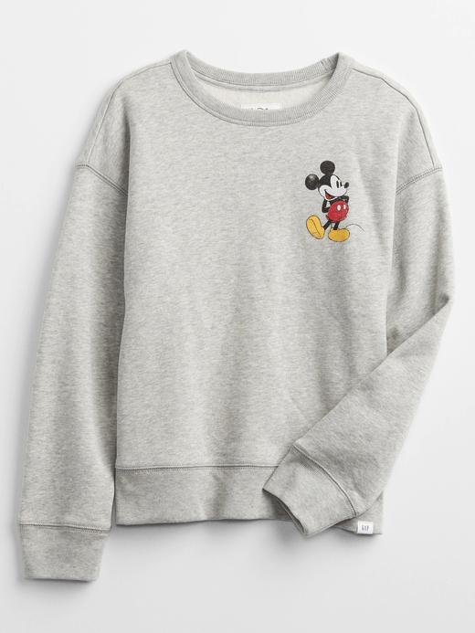 Erkek Çocuk Gri Disney Mickey Mouse Sweatshirt