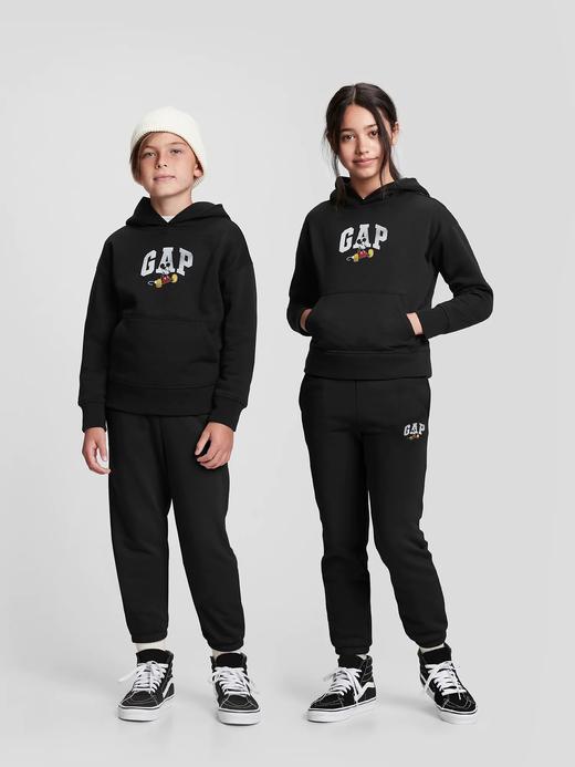 Erkek Çocuk Siyah Gap Disney Logo Sweatshirt