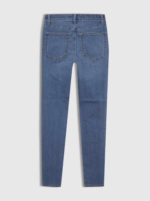 Kadın Mavi High Rise Favorite Jegging Jean Washwell™ Pantolon