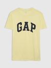 Erkek Sarı Gap Logo Kısa Kollu T-Shirt