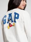 Erkek Çocuk Beyaz Gap x Disney Grafik Baskılı T-Shirt