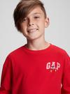 Erkek Çocuk Kırmızı Gap x Disney Grafik Baskılı T-Shirt