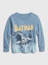 Erkek Bebek Mavi DC™ Batman Grafik Baskılı T-Shirt