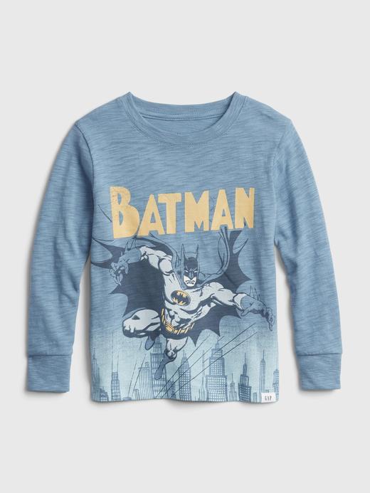 Erkek Bebek Mavi DC™ Batman Grafik Baskılı T-Shirt