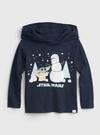 Erkek Bebek Lacivert Star Wars™ Grafik Baskılı Sweatshirt