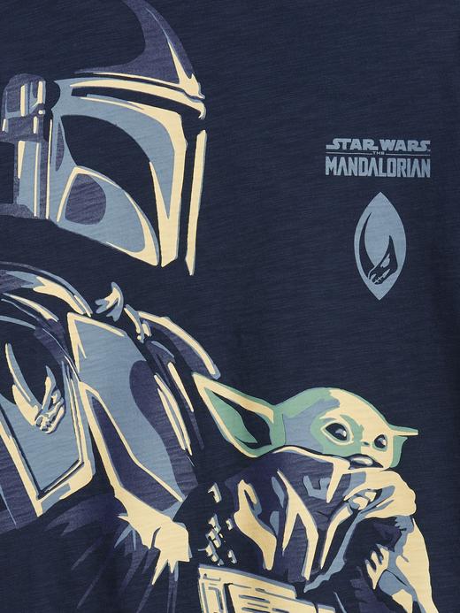 Erkek Çocuk Gri Star Wars™ Uzun Kollu Grafik Baskılı T-Shirt