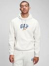 Erkek Beyaz Gap x Disney Logo Kapüşonlu Sweatshirt