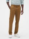 Erkek Kahverengi Slim Fit Gap Flex Khaki Pantolon