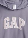 Kadın Mor Gap Logo Kapüşonlu Sweatshirt