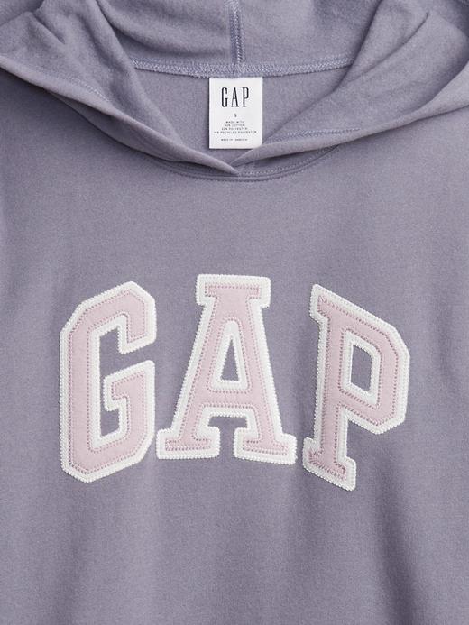 Kadın Lila Gap Logo Kapüşonlu Sweatshirt