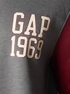 Erkek Sarı Gap 1969 Logo Yuvarlak Yaka Sweatshirt