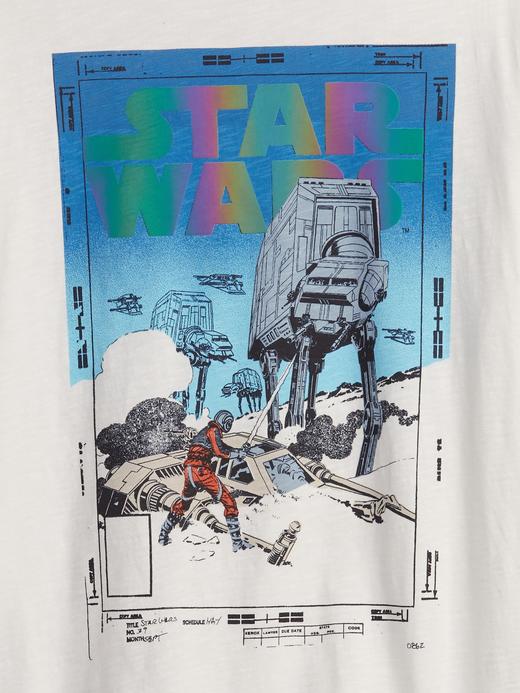 Erkek Çocuk Gri Star Wars™ Grafik Baskılı T-Shirt