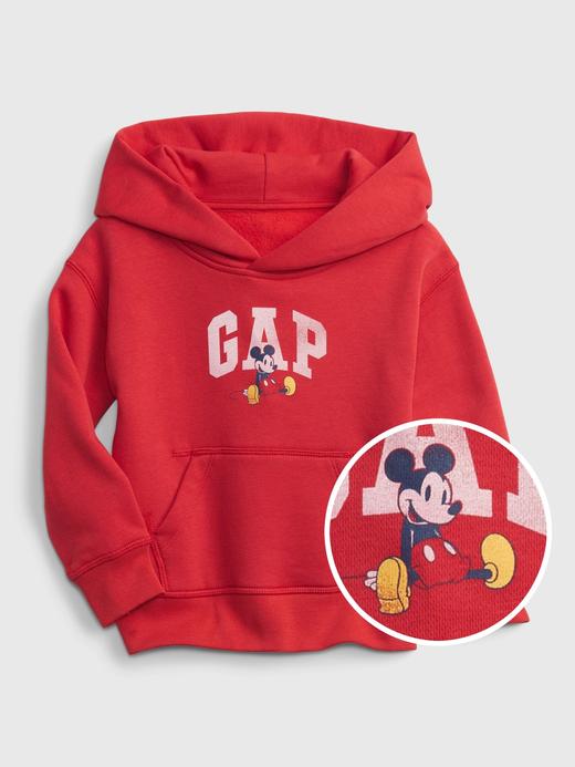 Erkek Bebek Kırmızı Gap Disney Grafik Baskılı Sweatshirt