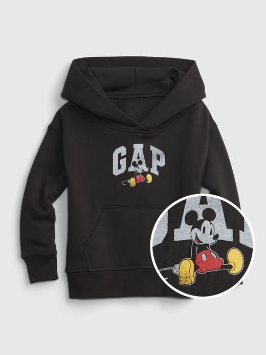Erkek Bebek Siyah Gap Disney Grafik Baskılı Sweatshirt