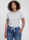 Kadın Beyaz Organik Pamuklu Vintage T-Shirt
