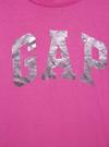 Kız Çocuk Pembe Gap Logo Uzun Kollu T-Shirt