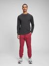 Erkek Kırmızı GapFlex Essential Washwell™ Jogger Pantolon