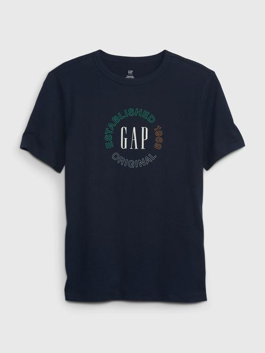 Erkek Çocuk Lacivert 100% Organik Pamuk T-Shirt