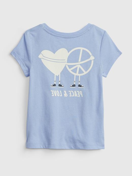 Kız Bebek Pembe 100% Organik Pamuk T-Shirt