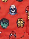 Erkek Çocuk Kırmızı Marvel %100  Organik Pamuk Pijama Seti
