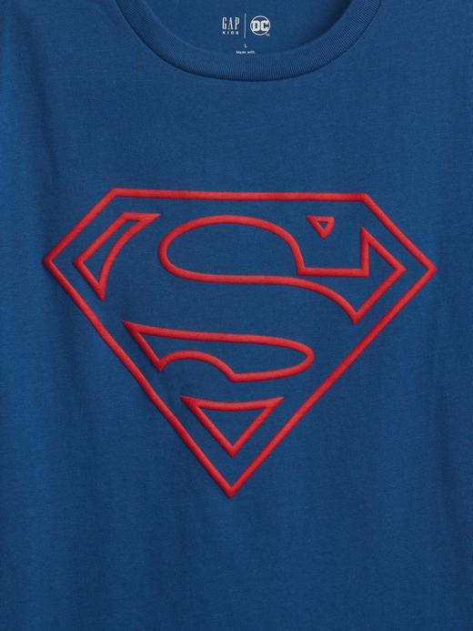 Erkek Çocuk Koyu Gri DC™  100% Organik Pamuk Grafik Baskılı T-Shirt