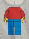 Erkek Bebek Gri Lego Grafik Baskılı Sweatshirt
