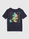 Erkek Bebek Gri Disney Grafik Baskılı T-Shirt