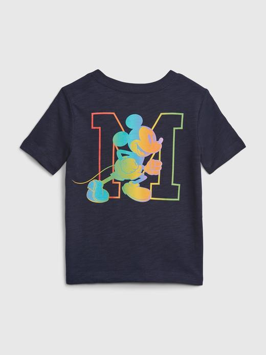 Erkek Bebek Lacivert Disney Grafik Baskılı T-Shirt