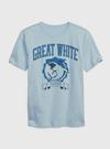 Erkek Çocuk Mavi 100% Organik Pamuk T-Shirt