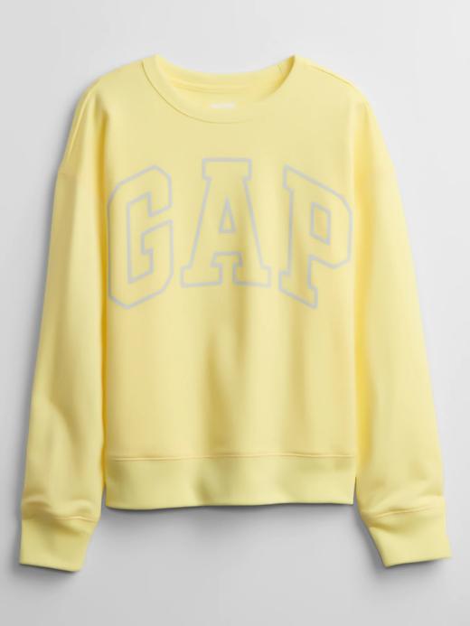 Erkek Çocuk Sarı Gap Logo Sweatshirt
