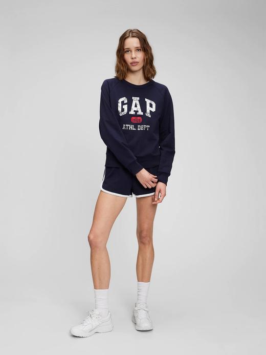 Kadın Lacivert Gap Logo Sweatshirt